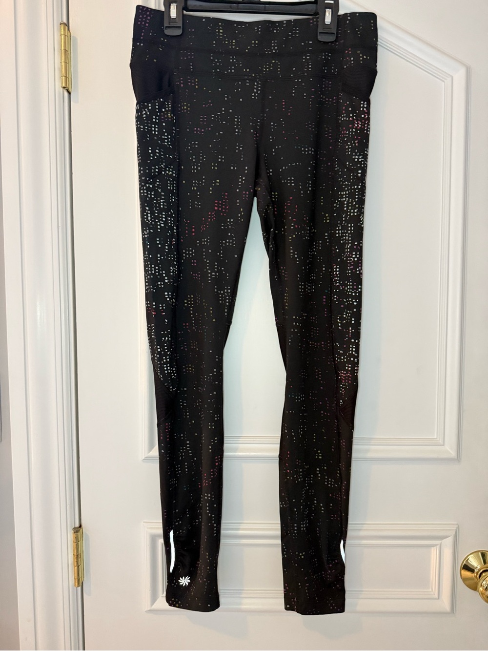 Athleta Printed Running Leggings Size S NWOT
